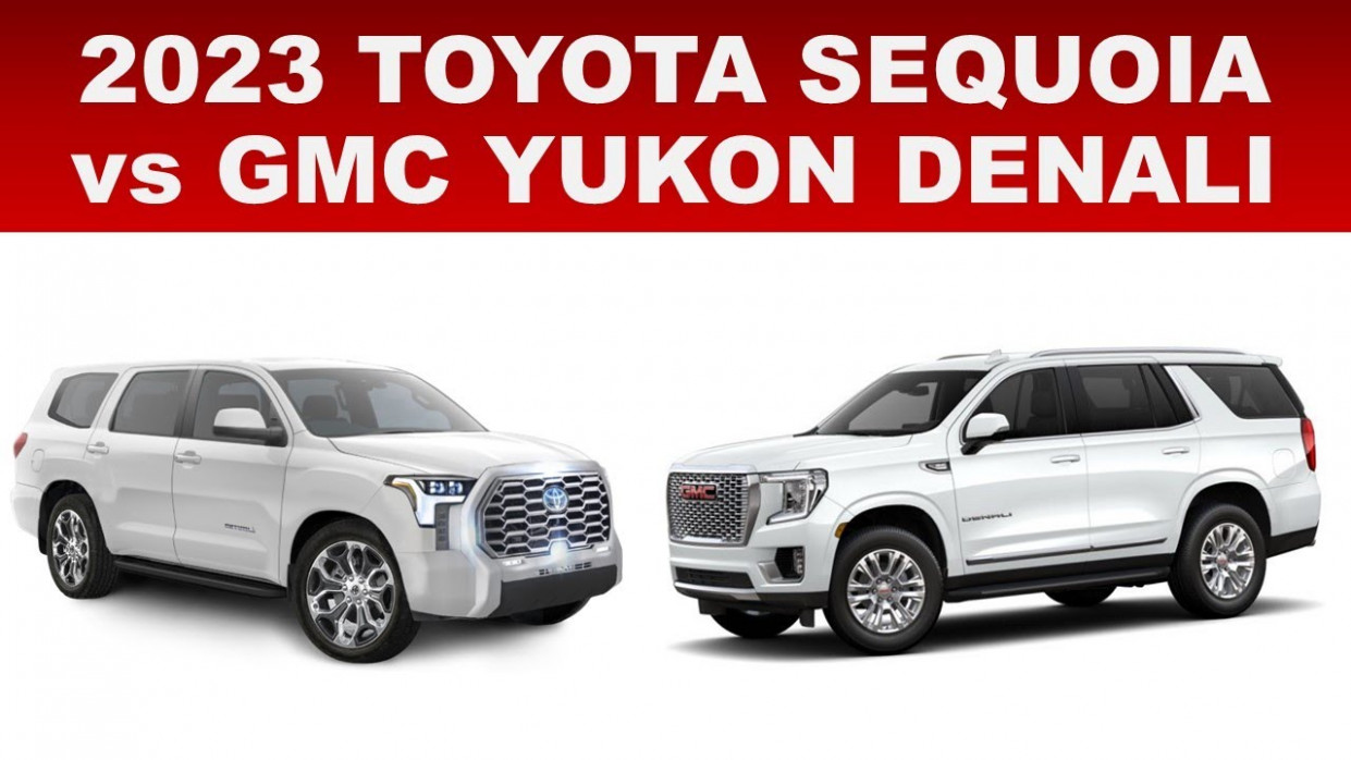 10 TOYOTA SEQUOIA vs GMC YUKON - Engineer Compares Everything Between  These Two Full-Sized SUVs