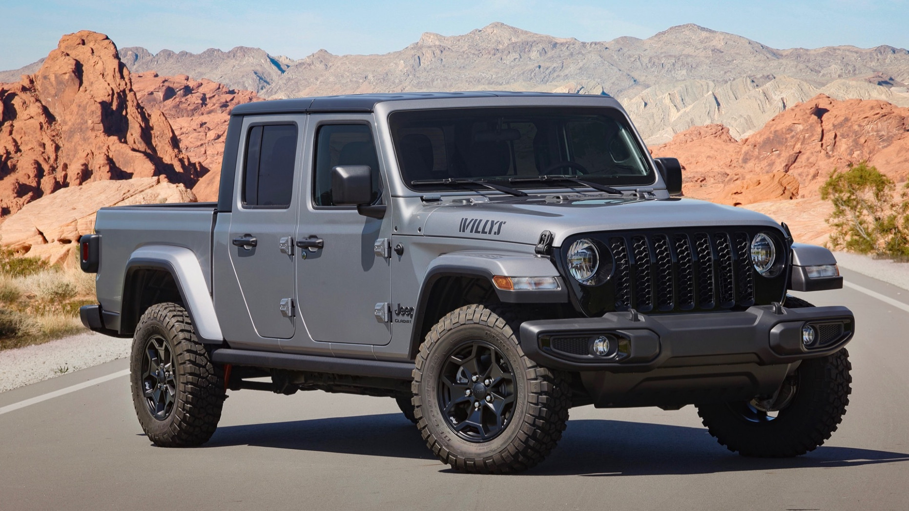 11 Jeep Gladiator Willys adds off-road hardware to lower trim levels