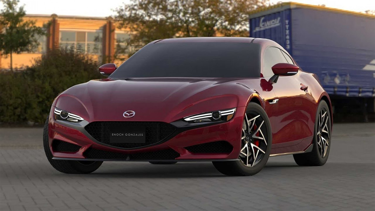 11 Mazda RX 11 Rendering Looks Too Good To Be True