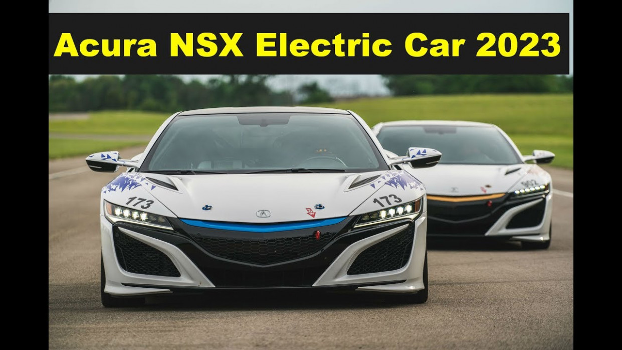 14 Acura NSX Electric Car EV Concept SH -AWD