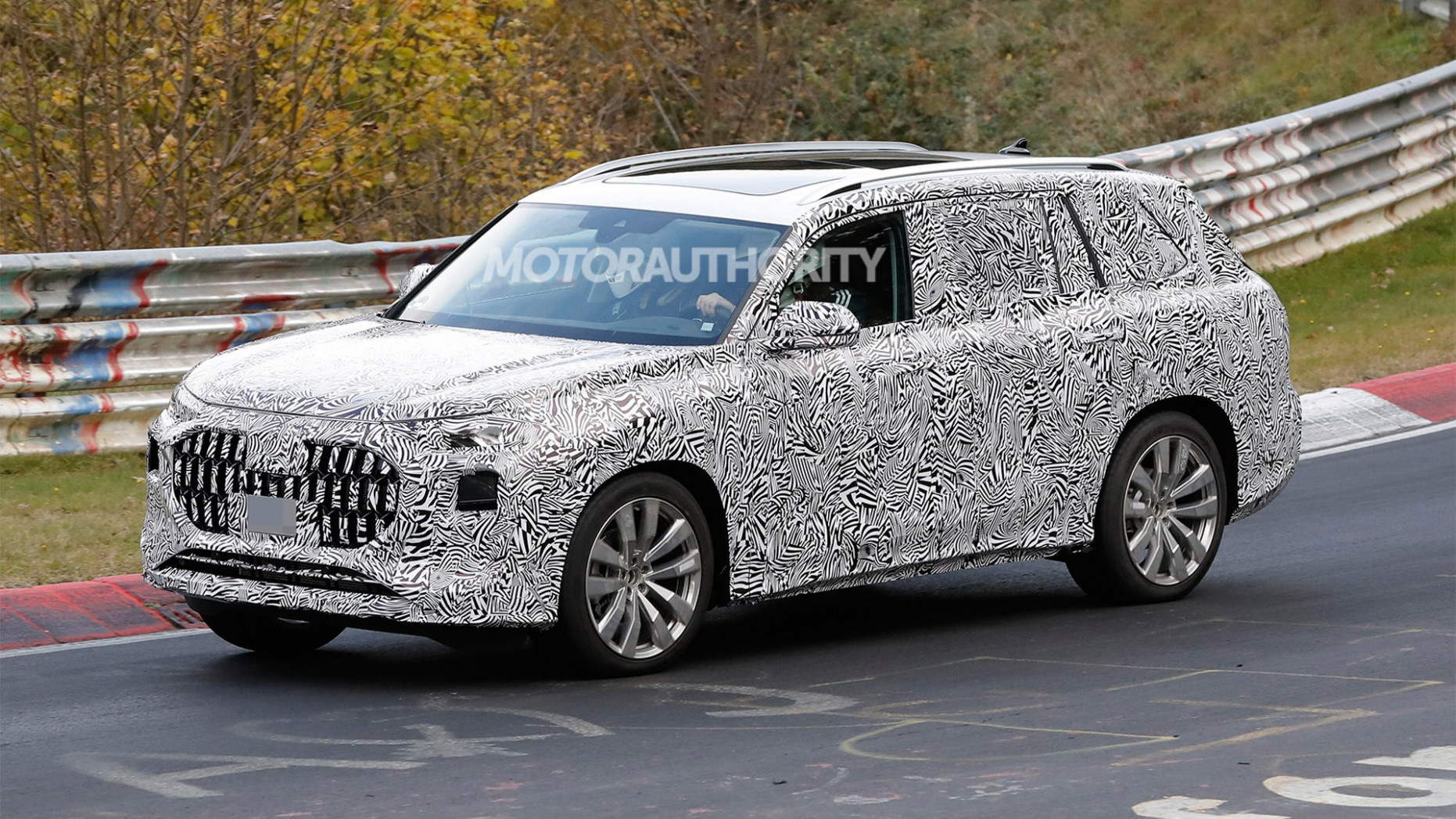 10 Audi Q10 spy shots and video: Full-size SUV in the works? - 2024 Audi Q9