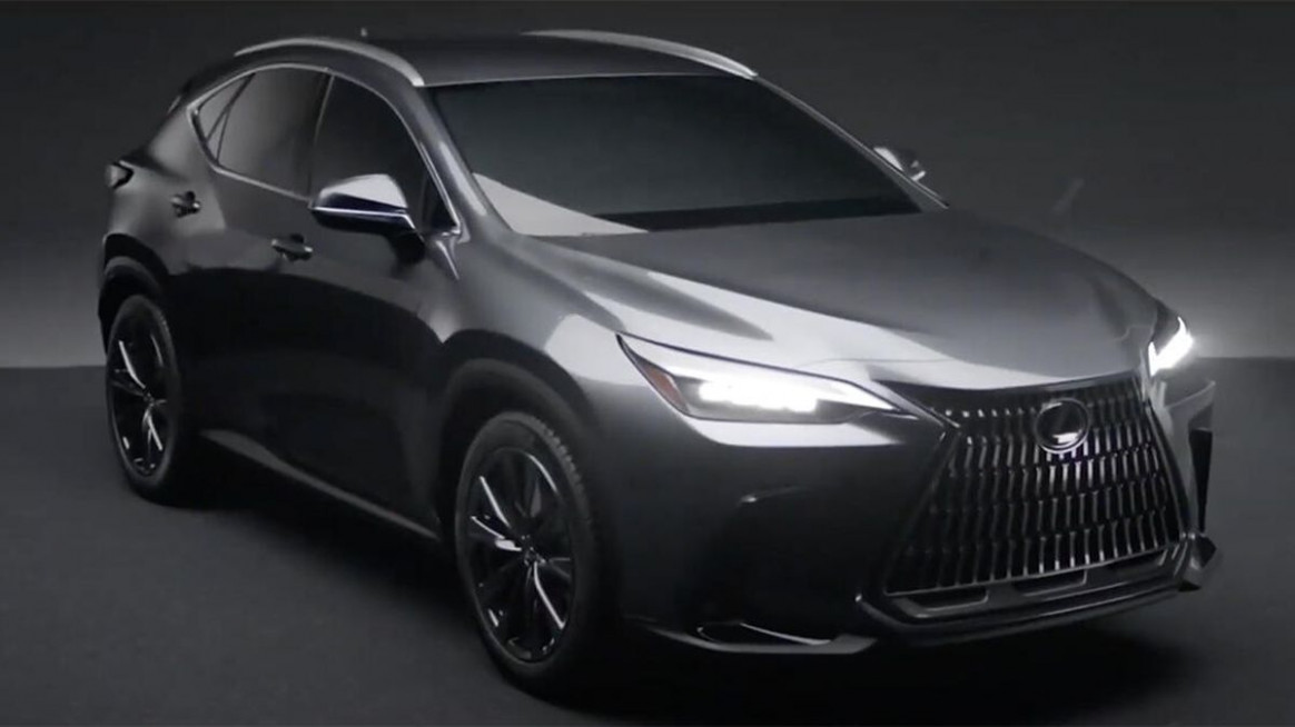 Lexus accidentally leaked the 10 NX crossover, and it looks  - 2024 Lexus Nx