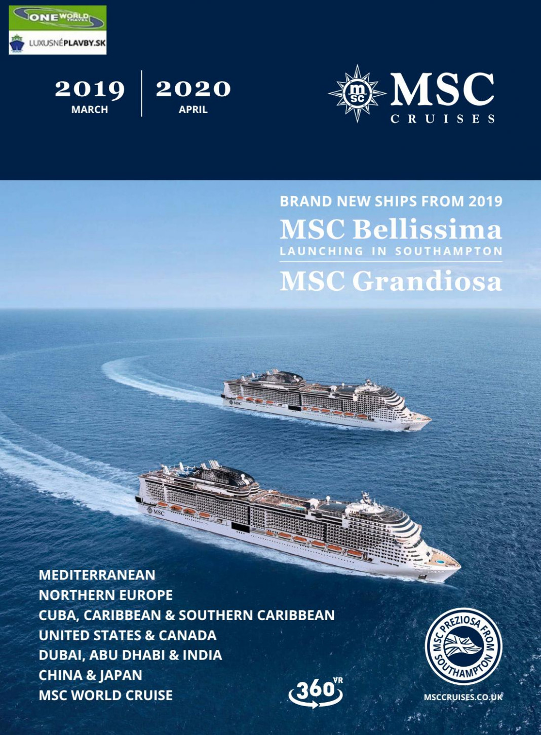 MSC Cruises - Catalog - March 10-April 10 by Traveloscopy  - 2024 New Seat Ibiza Egypt Mexico