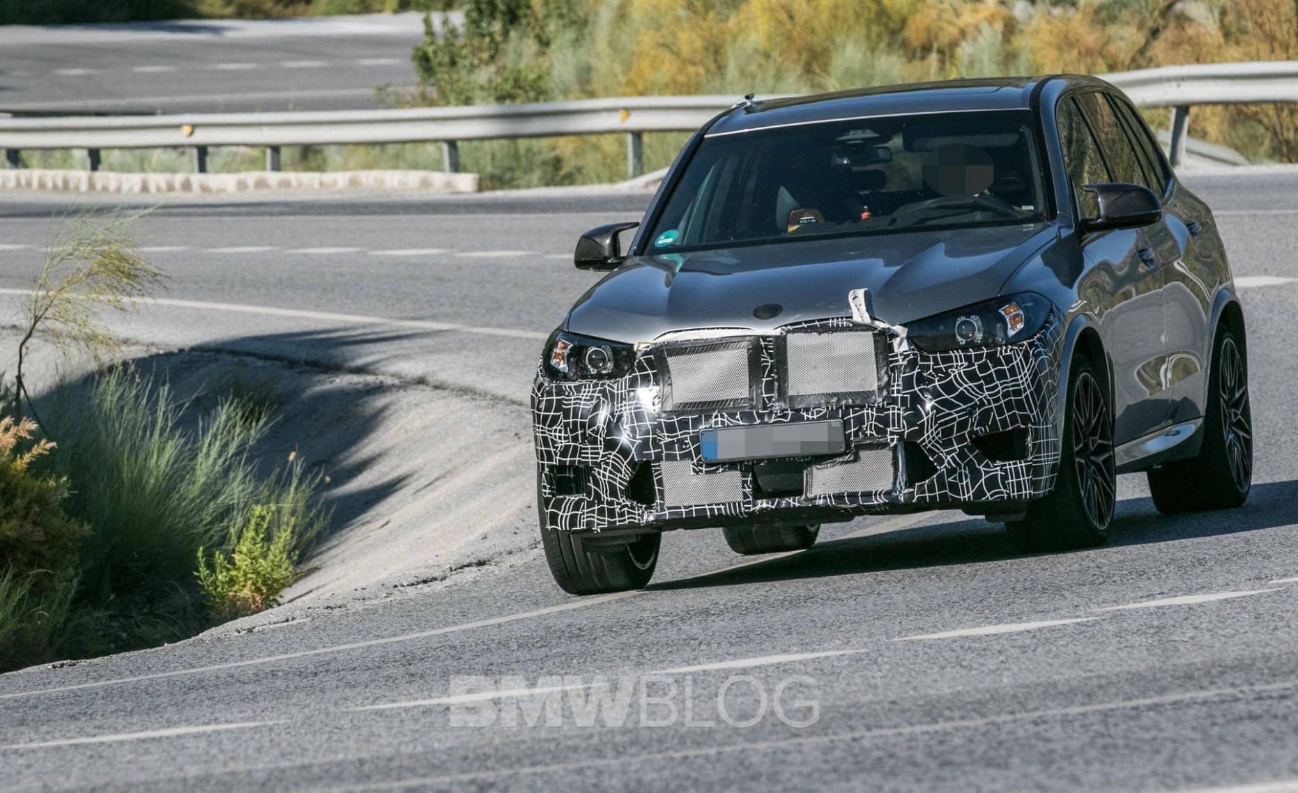 3 BMW X3 M Facelift is already out testing