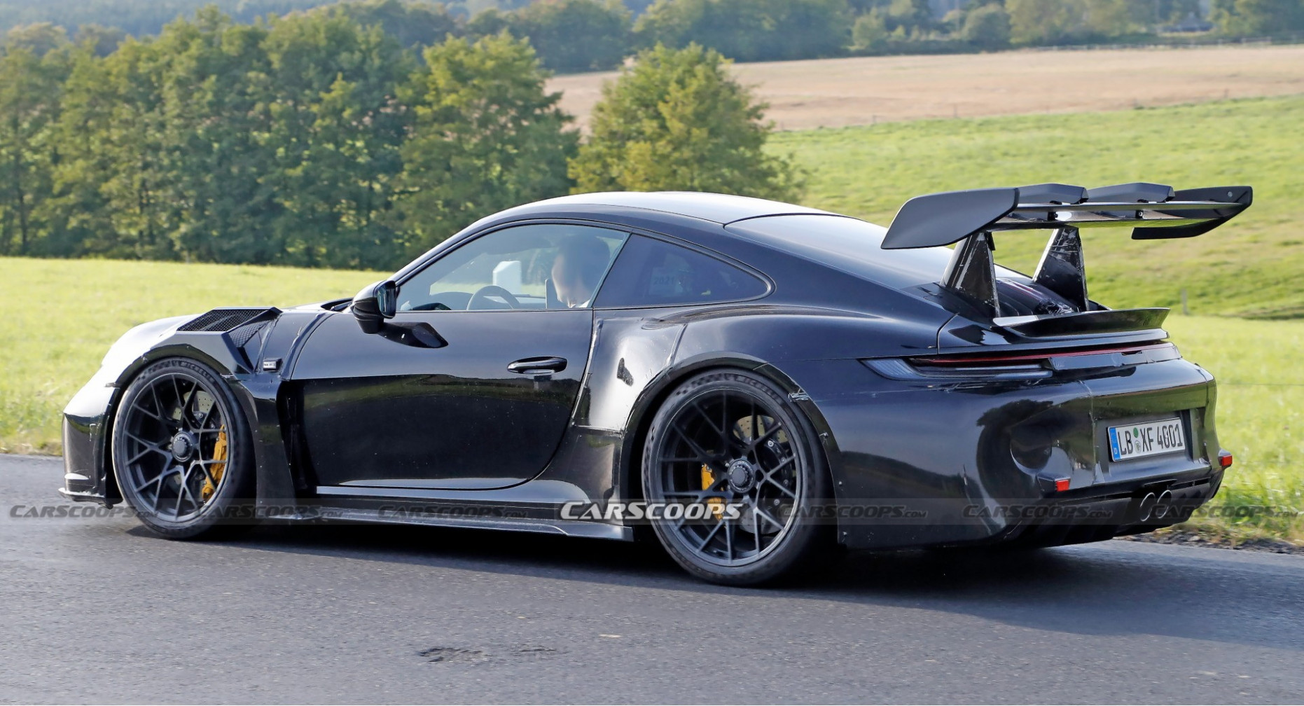 5 Porsche 5 GT5 RS Spied Again With Racecar Looks And