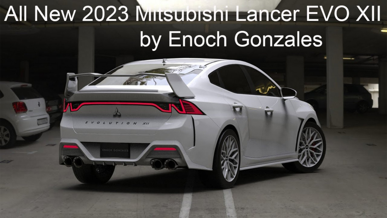 All New 10 Mitsubishi Lancer EVO XII by Enoch Gonzales - Crazy Sport  Sedan Next Gen  Renderings