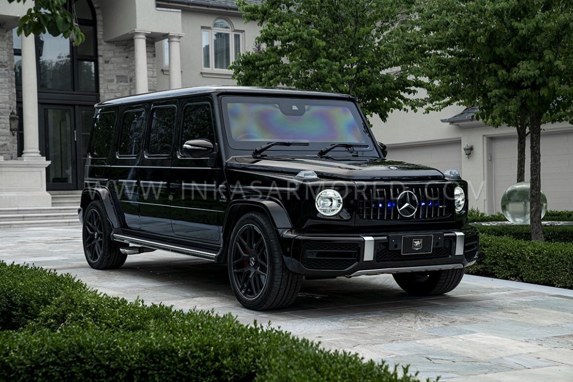 Bulletproof Mercedes-Benz G-Wagon G4 Limo For Sale  INKAS Armored - g wagon amg price