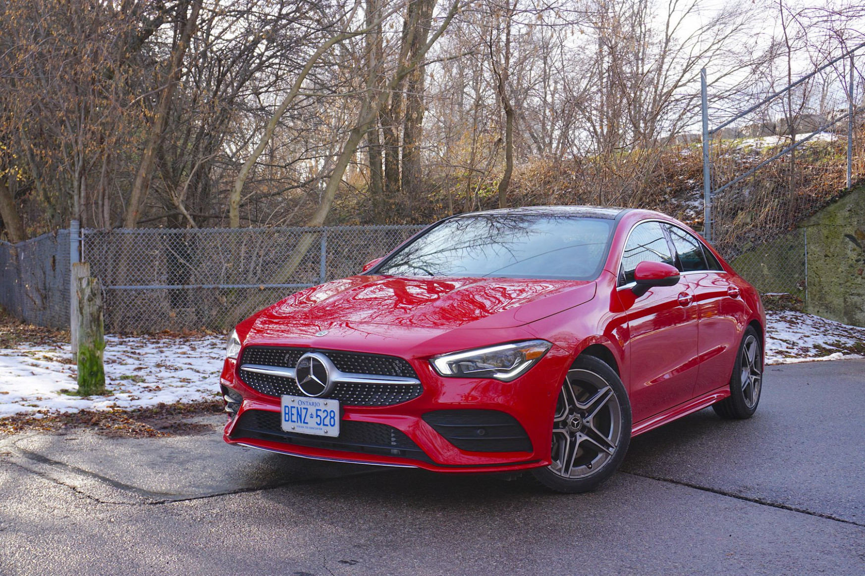 Car Review: 11 Mercedes CLA 11  Driving