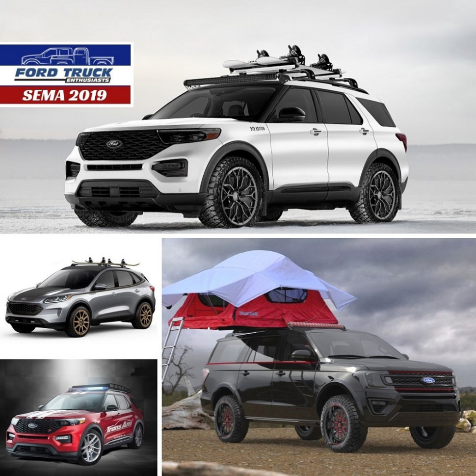 Ford Escape, Explorer & Expedition Get Tricked-out SEMA Makeovers  - pimped out ford escape