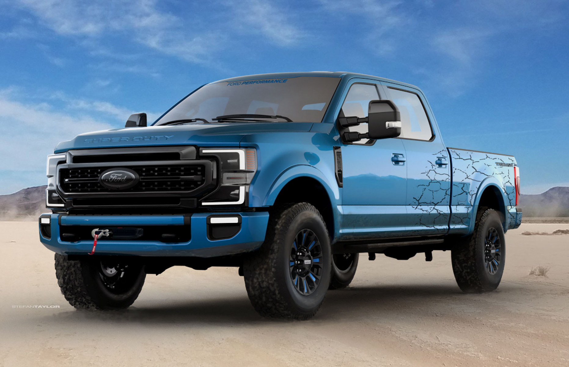 Ford previews its Super Duty SEMA builds