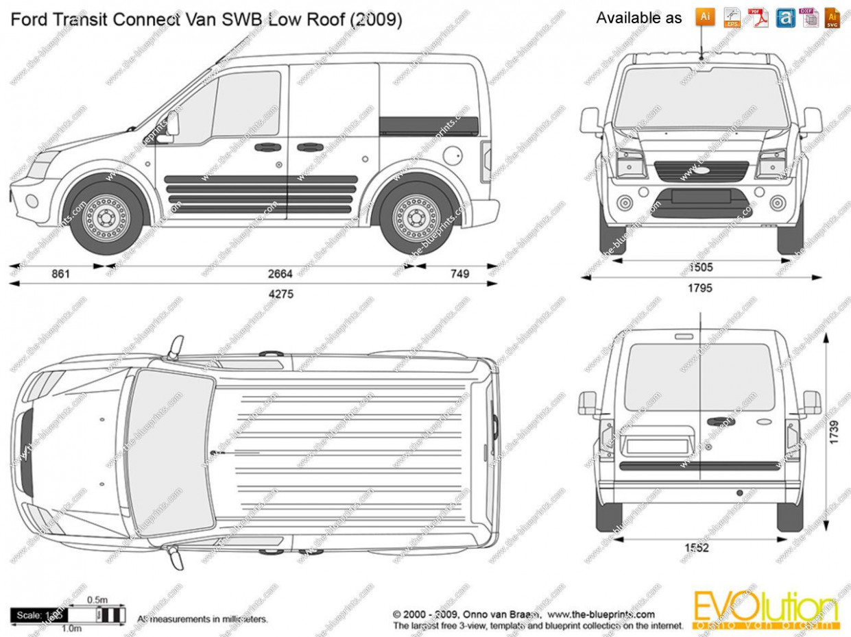 Ford transit connect dimensioni interne #4  Ford transit, Ford  - ford transit connect dimensions