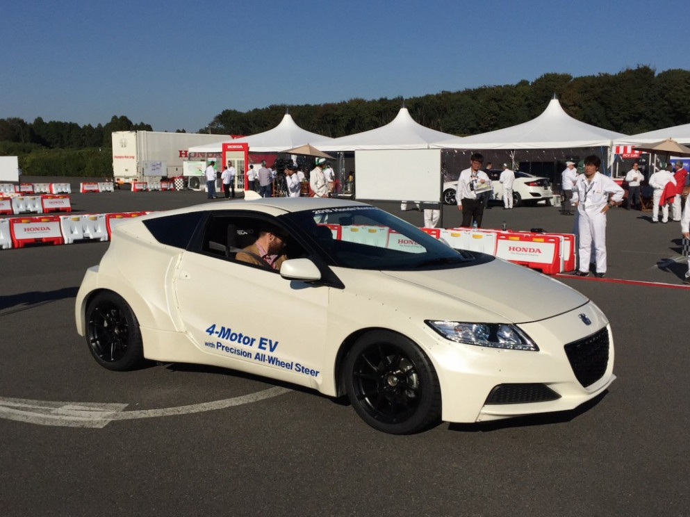 Honda's Electric Four-Motor CR-Z Prototype: We Drive It