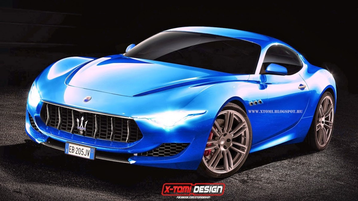 Maserati Alfieri Coupe Envisioned with More Production-Friendly