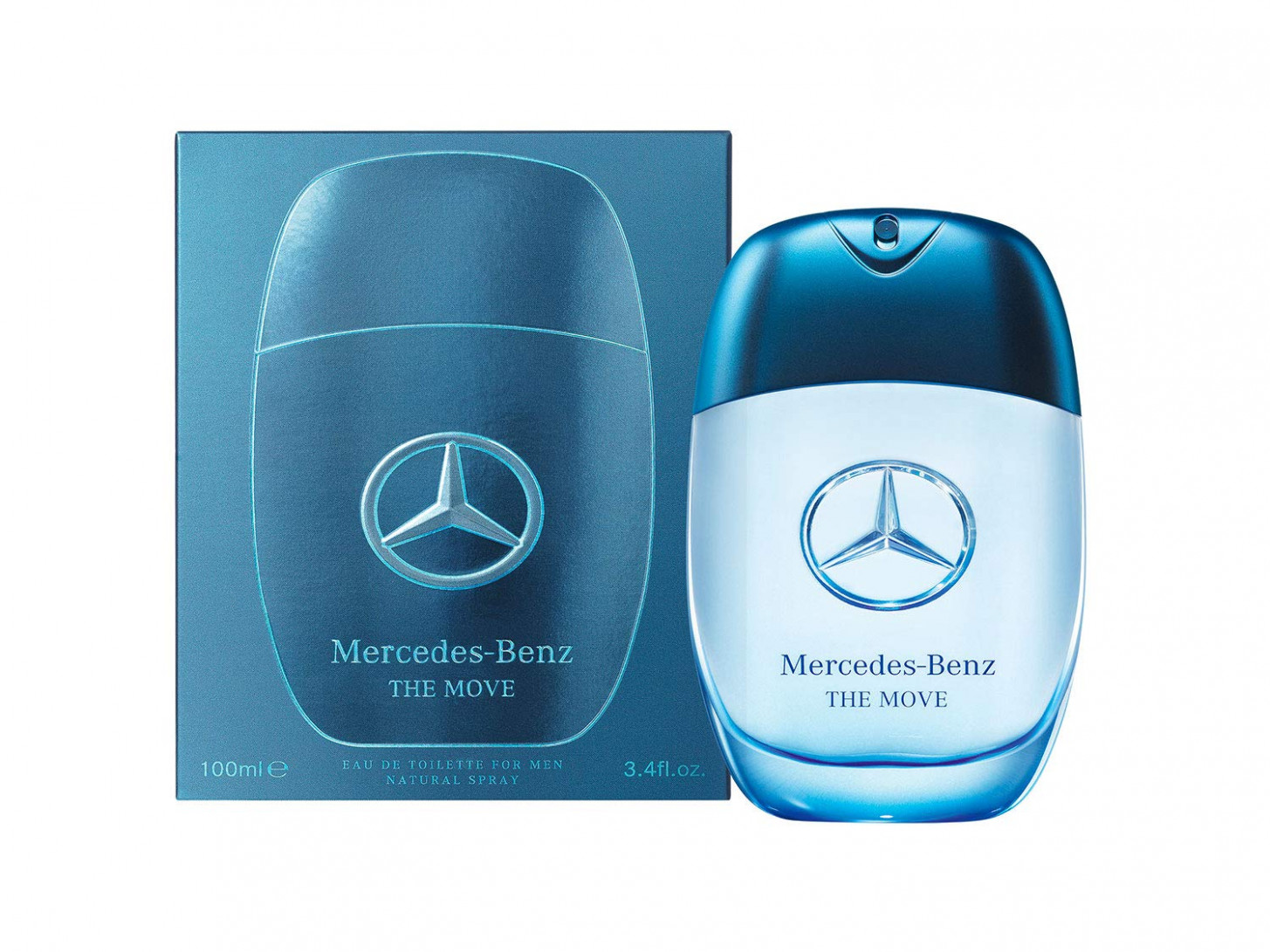 Mercedes Benz The Move Eau De Toilette Spray for Men, 3