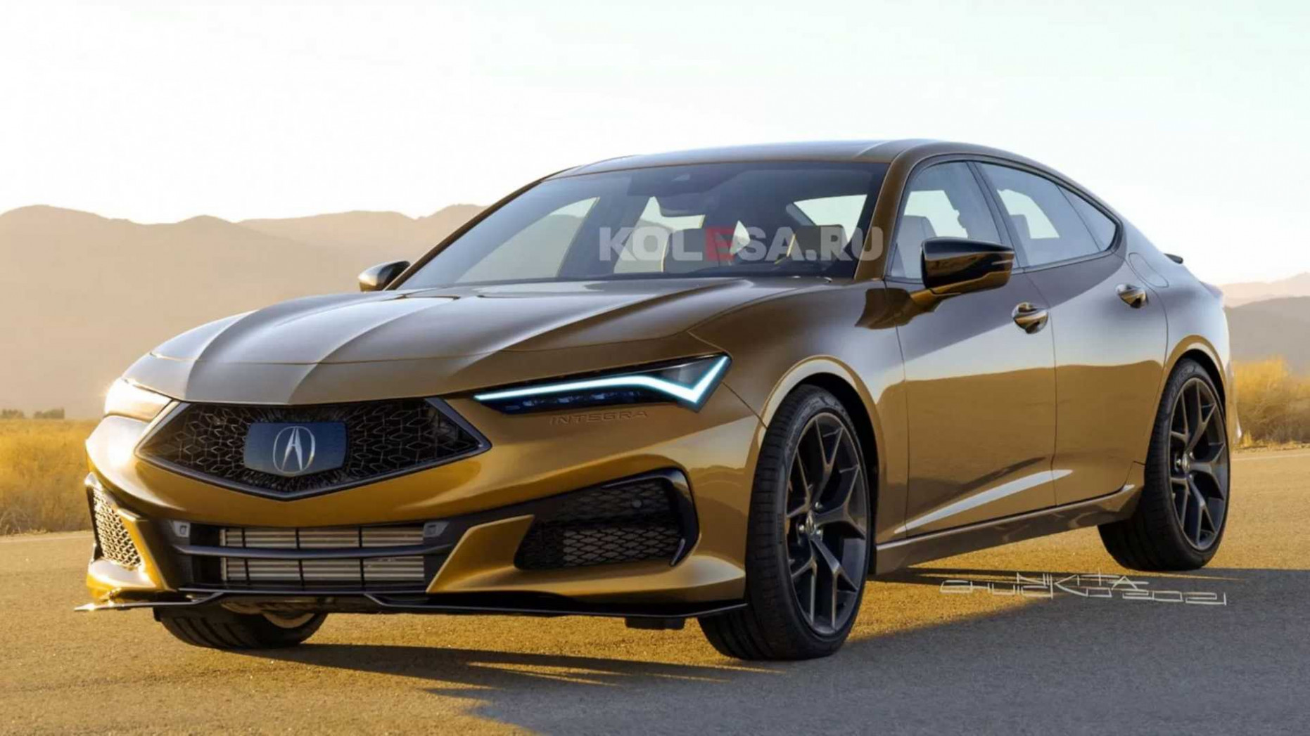 New Acura Integra Takes After The TLX In Unofficial Renderings - the new acura integra
