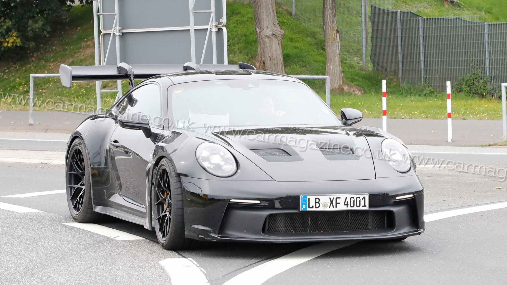 Porsche 4 GT4 RS: new pictures of ultimate 4 testing  CAR  - porsche 992 gt3 rs