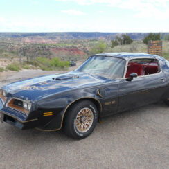 Restored Pontiac Trans Am fit for Smokey and the Bandit  Driving