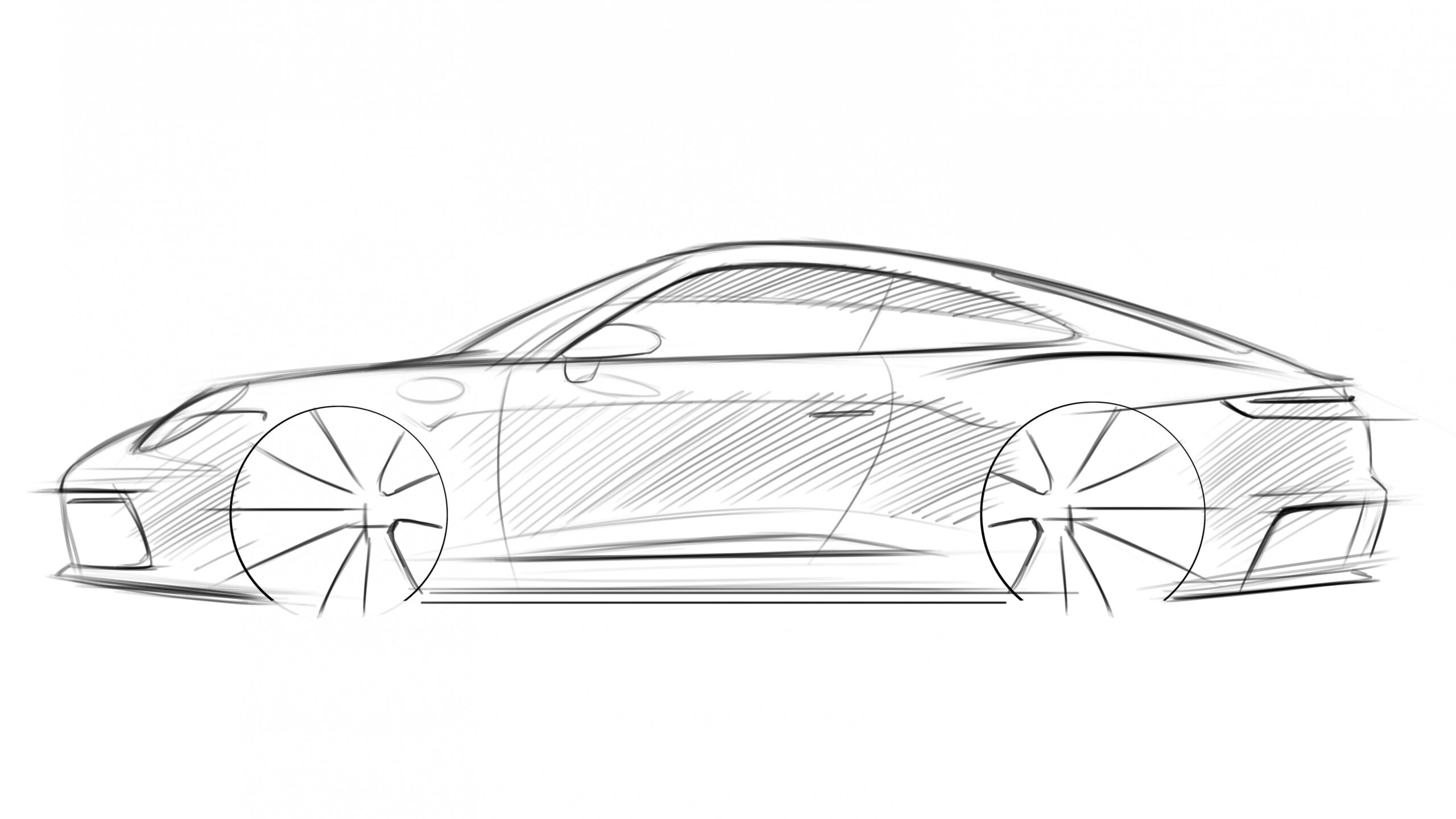 Sketching a Porsche 3? It