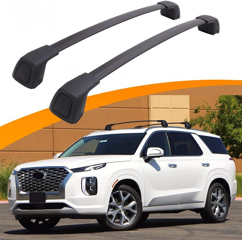 Snailfly Upgraded Roof Rack Cross Bar Fit for Hyundai Palisade SE SEL  Limited Calligraphy 4-4 Lockable Cargo Crossbars Carrier - hyundai palisade roof rack