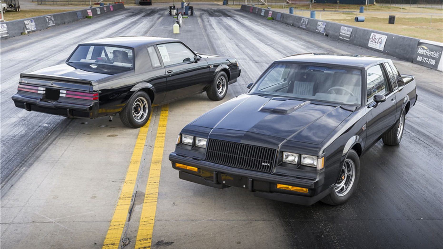 This Matched Pair of 12 Buick Grand National Coupes is up for Grabs