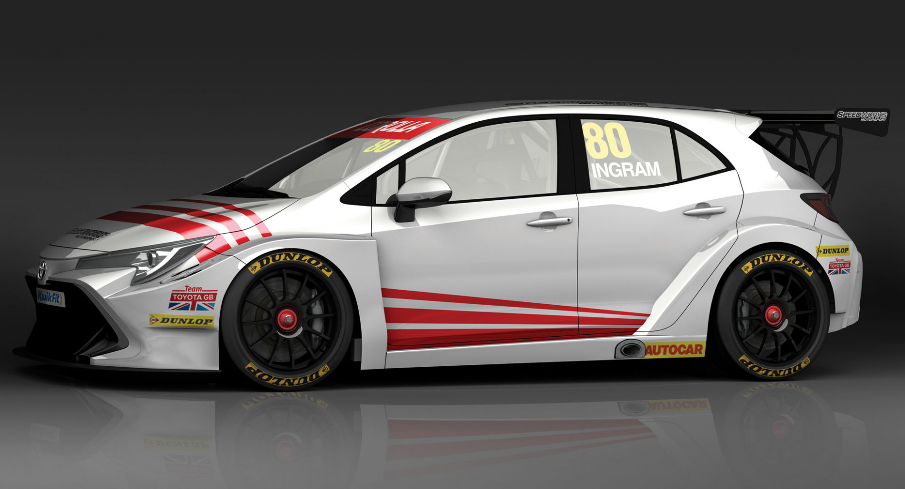 Toyota Introduces Corolla Hatchback BTCC Racing Car In The UK