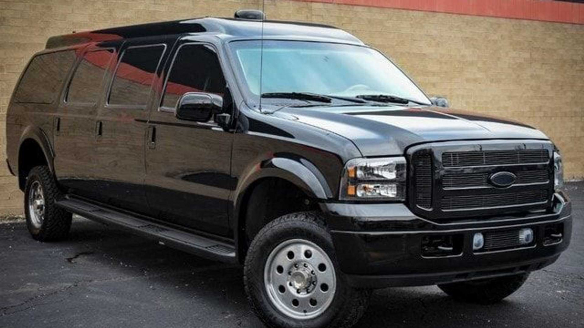 You Could Own The King Of Jordan's Armored Ford Excursion Limited